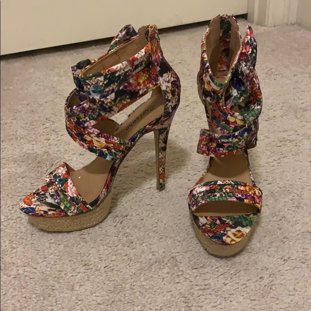 Floral Heels - showstopper